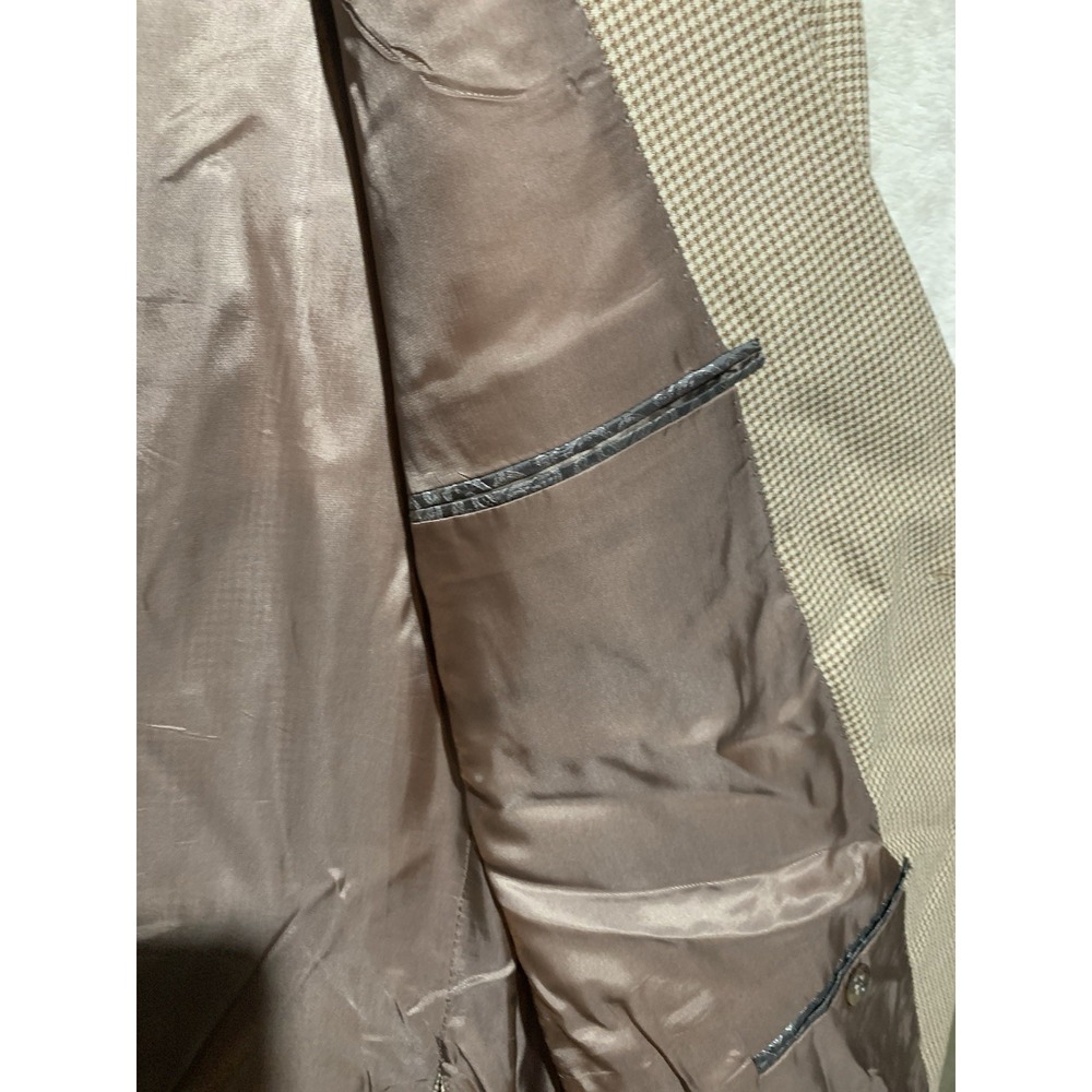 Jospeh Abboud Men's Tan Suit Jacket Size 48L - Picture 5 of 13